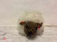 HANDMADE WOOL & CROCHET SHEEP - CHARITY - 4