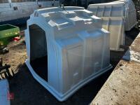 AGRIPLASTIC 8' X 7' CALF HUTCH (1)