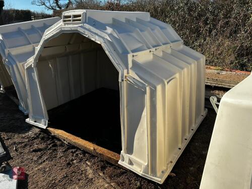 CALF-TEL 9' X 7' CALF HUTCHES (2)