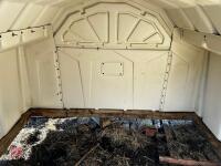 CALF-TEL 9' X 7' CALF HUTCH(3) - 12