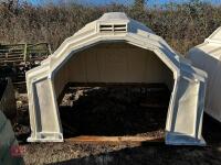 CALF-TEL 9' X 7' CALF HUTCH(3) - 19