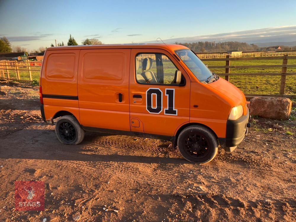 2002 SUZUKI CARRY 2WD VAN