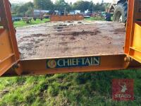 2009 CHIEFTAIN 24' TWIN TANDEM AXLE LOW LOADER TRAILER - 16
