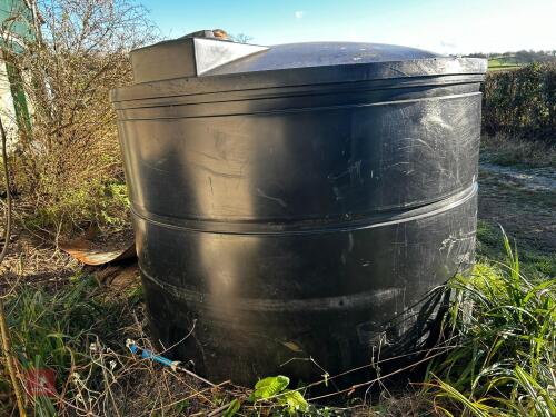 BLACK WATER STORAGE TANK