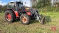 CASE INTERNATIONAL 885 4WD TRACTOR C/W TRIMA LOADER - 4