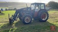 CASE INTERNATIONAL 885 4WD TRACTOR C/W TRIMA LOADER - 8