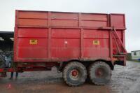 2014 NC 14 TONNE SILAGE TRAILER