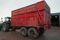 2014 NC 14 TONNE SILAGE TRAILER - 8