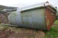 10T FREESTANDNING GALVANISED FEED BIN - 12