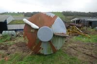 10T FREESTANDNING GALVANISED FEED BIN - 13