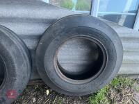 PAIR OF 7.50-16 FRONT TRACTOR TYRES - 3