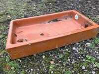 3' X 20'' ORNATE SINK/PLANTER (2) - 4