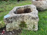 ORNATE STONE TROUGH/PLANTER (15) - 4