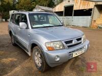 2004 Mitsubishi Shogun 3.2DiD Diesel 4X4 Truck (S/R) - 3