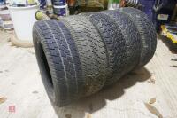 5 X 205/80 R16 TYRES - 8