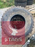 2 USED ATV TYRES 23 X 11-10