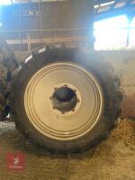 NEW HOLLAND/CASE LWB WHEELS & TYRES - 4