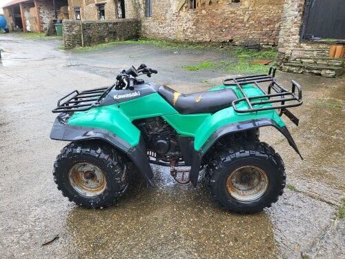 1998 2WD KAWASAKI KFL 300 QUAD BIKE