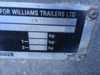 IFOR WILLIAMS GX84 2.7T PLANT TRAILER - 3