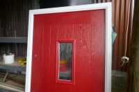 RED COMPOSITE DOOR - 4