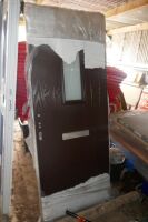 BROWN COMPOSITE DOOR