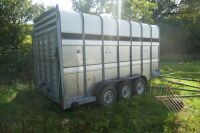 2005 IFOR WILLIAMS 14' LIVESTOCK TRAILER - 42