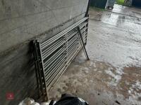 4 X 8' GALVANISED SHEEP HURDLES - 2