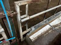 14' 6'' GALVANISED FEED BARRIER & TROUGH - 4