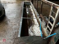 14' 6'' GALVANISED FEED BARRIER & TROUGH - 3