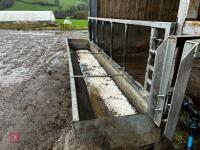 14' 6'' CATTLE FEED BARRIER & TROUGH - 4