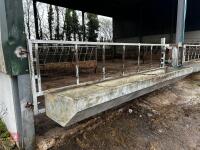 14' 6'' CATTLE FEED BARRIER & TROUGH - 5