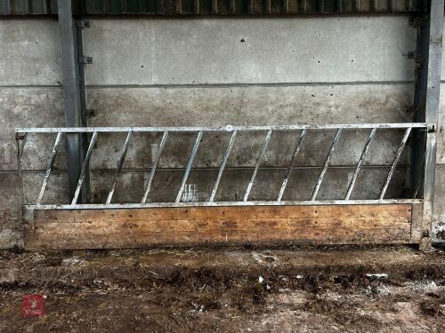 15' CATTLE FEED BARRIER