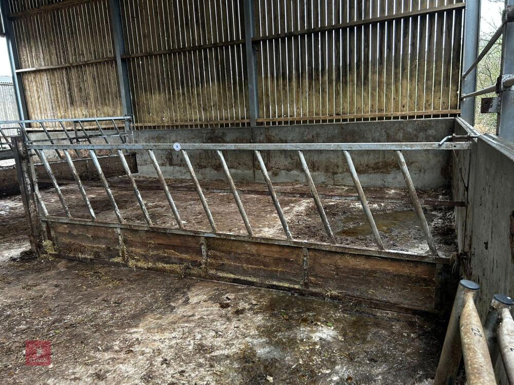 15' CATTLE FEED BARRIER