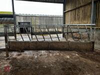 15' CATTLE FEED BARRIER & 4' GATE - 7