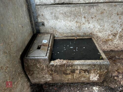 LARGE CONCRETE WATER TROUGH