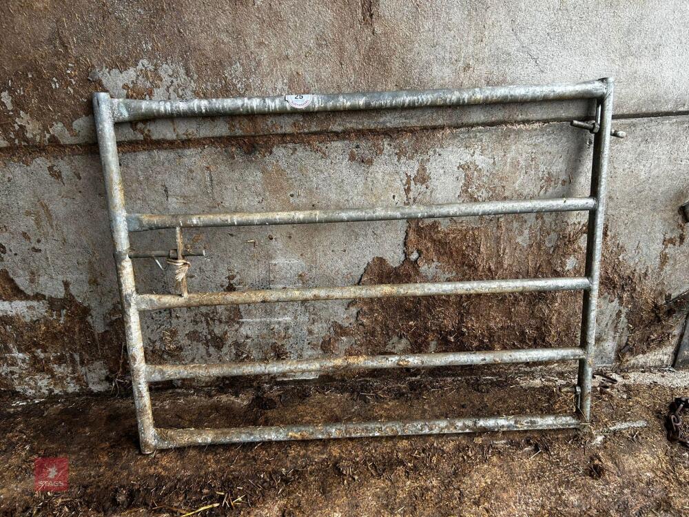 5' GALVANISED YARD GATE