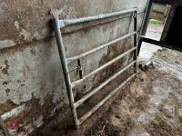 5' GALVANISED YARD GATE - 2