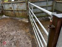 10' HD GALVANISED YARD GATE - 4