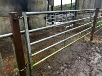 12' IAE GALVANISED YARD GATE - 2