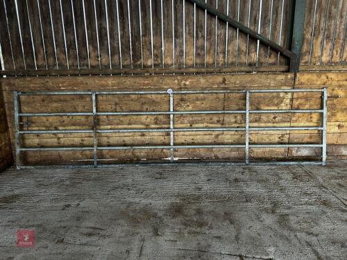 15' IAE GALVANISED YARD GATE