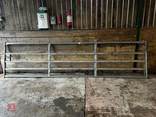 2 x 15' HD GALVANISED YARD GATE