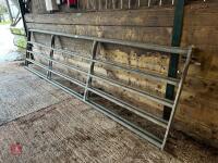 2 x 15' HD GALVANISED YARD GATE - 4