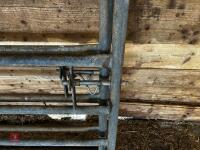 2 X 15' GALVANISED YARD GATES - 5