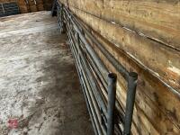 2 X 15' GALVANISED YARD GATES - 5