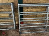 2 X 15' IAE GALVANISED YARD GATES - 3