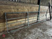 15' GALVANISED YARD GATE - 5