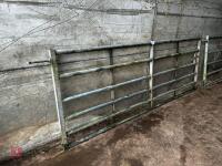 10' HD GALVANISED YARD GATE - 2