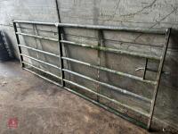 10' HD GALVANISED YARD GATE - 7