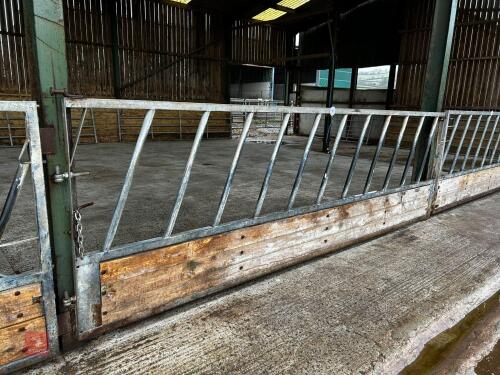 15' CATTLE FEED BARRIER