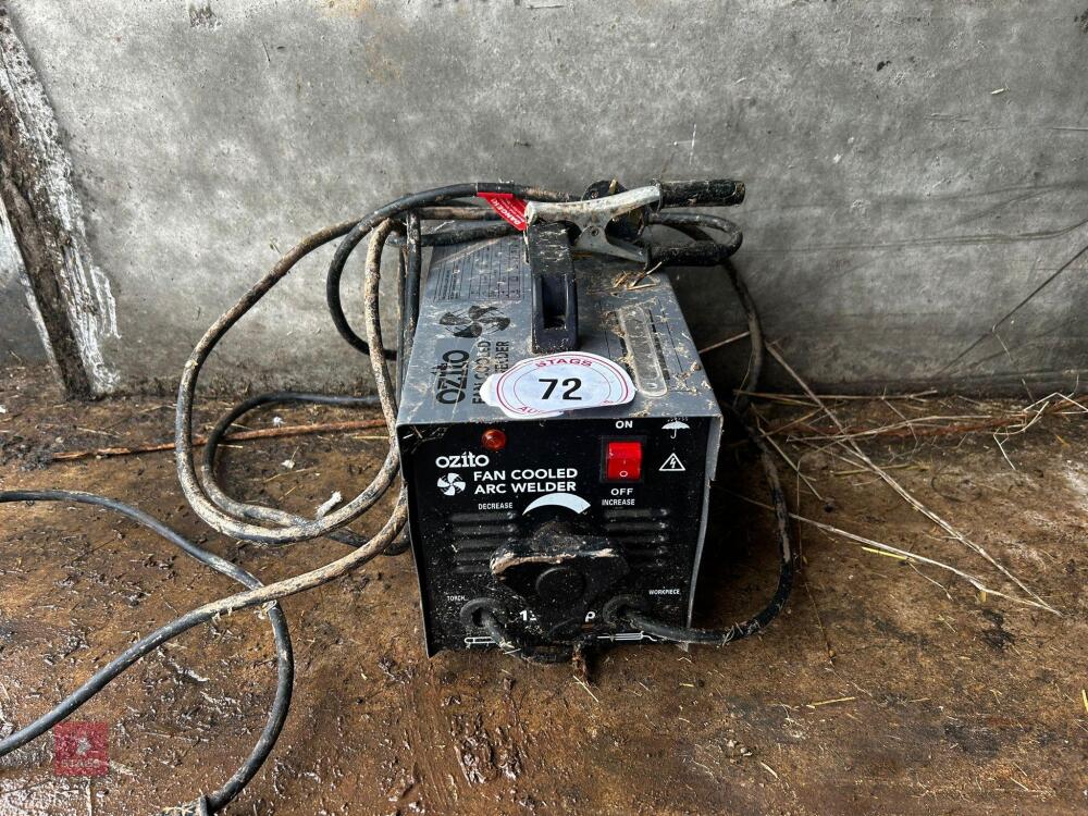 OZITO 240V FAN COOLED ARC WELDER